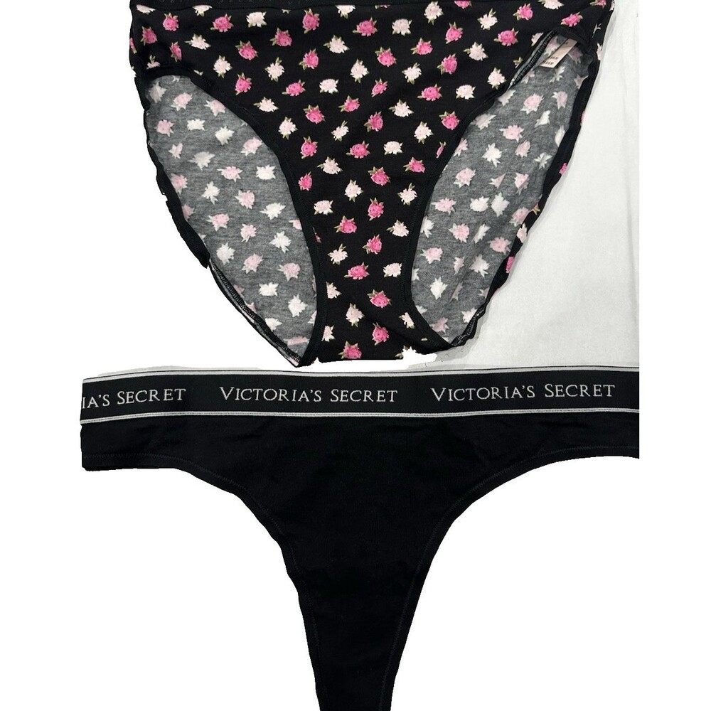 Victoria's Secret High Leg/Thong/String Panties Size L New With Tags